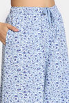 Rosaline Mystic Wonders Knit Poly Pyjama Set - Chambray Blue — thumbnail 6